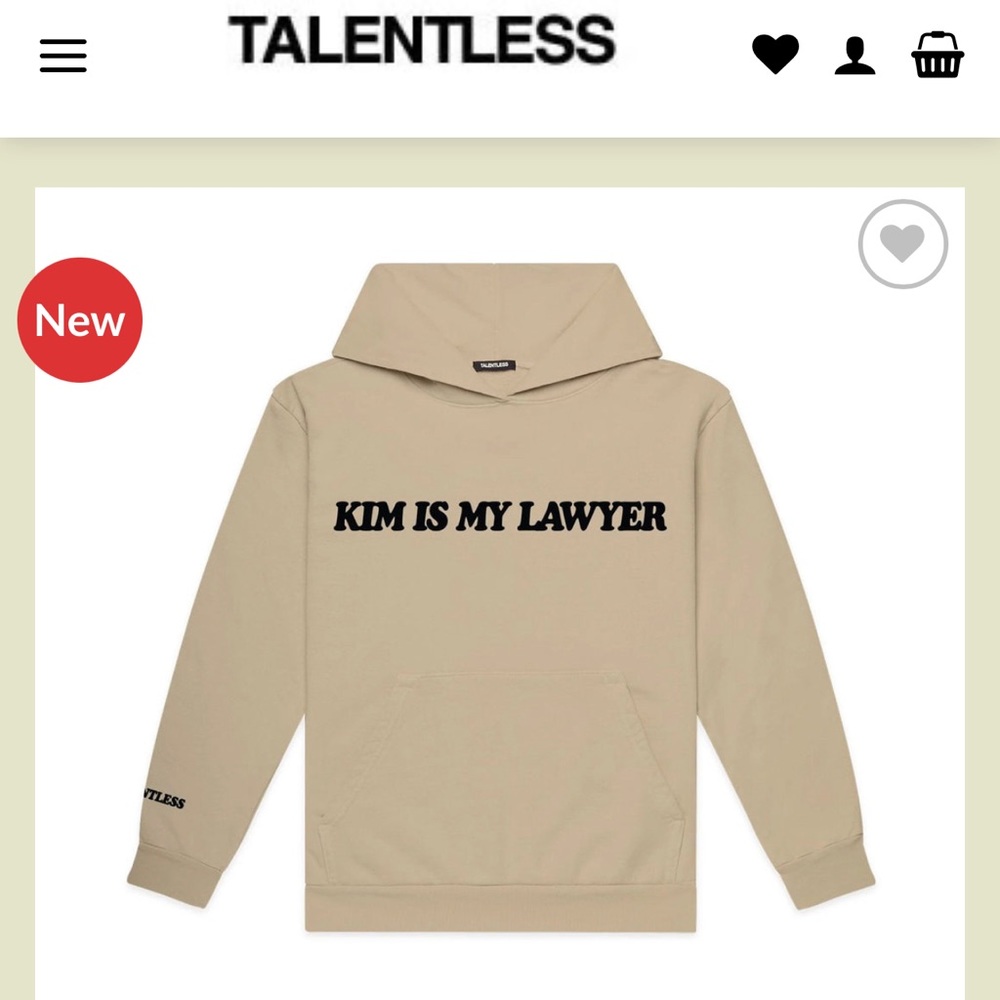 Kim is my lawyer sweatshirt